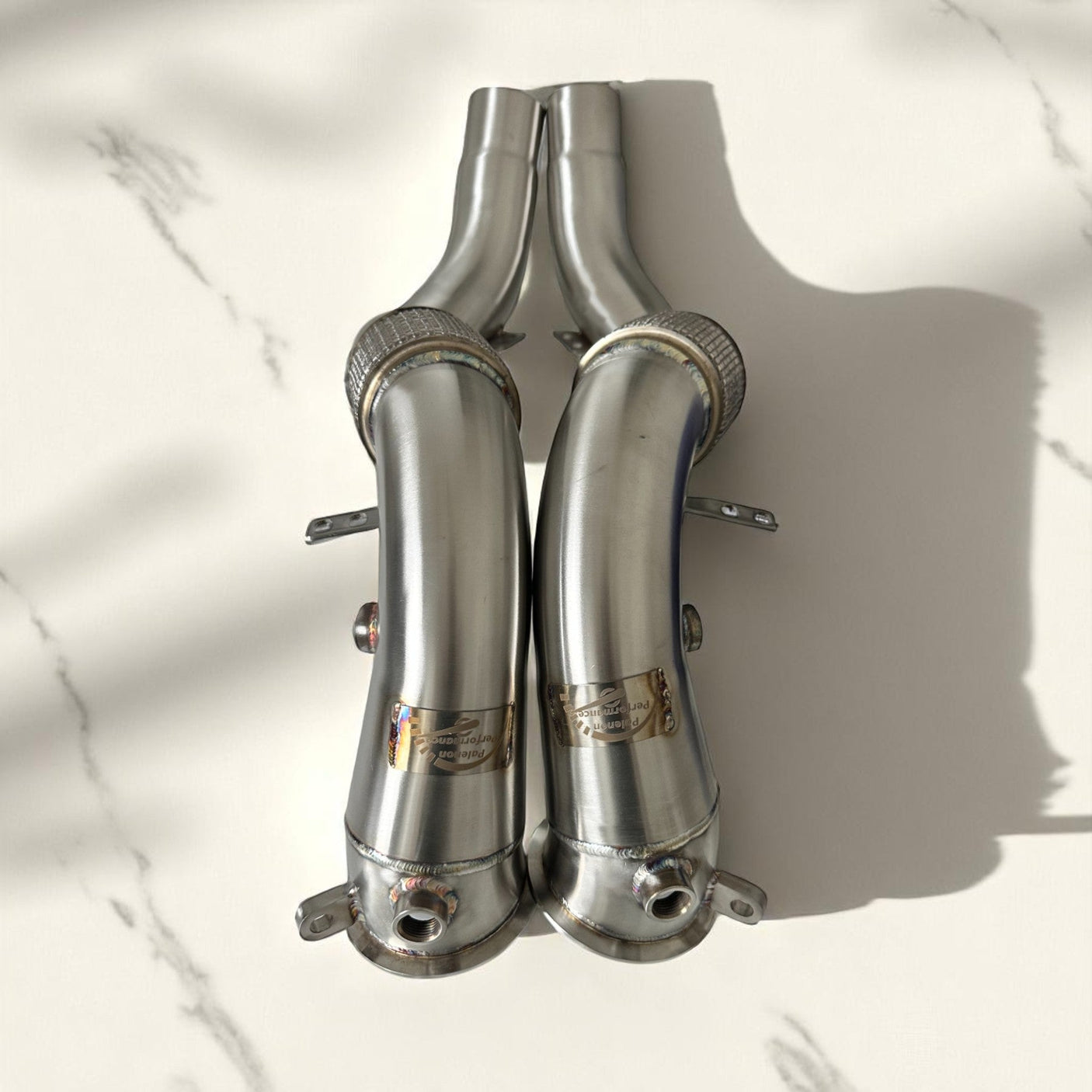 BMW N63R/N63B Catless Race Downpipes - M550i, 750i, M850i, X5, X6, X7