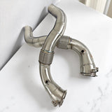 BMW N63R/N63B Catless Race Downpipes - M550i, 750i, M850i, X5, X6, X7