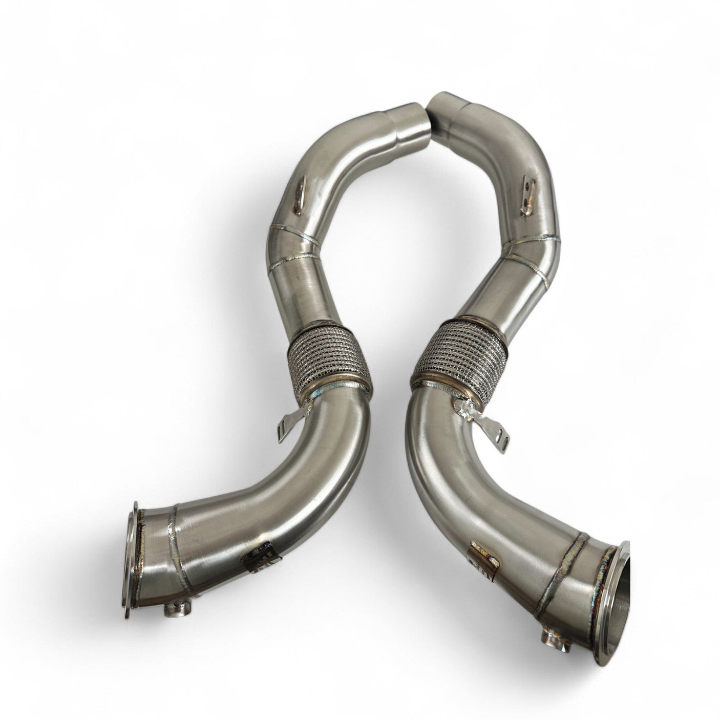 BMW N63R/N63B Catless Race Downpipes - M550i, 750i, M850i, X5, X6, X7