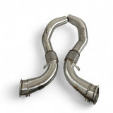 BMW N63R/N63B Catless Race Downpipes - M550i, 750i, M850i, X5, X6, X7