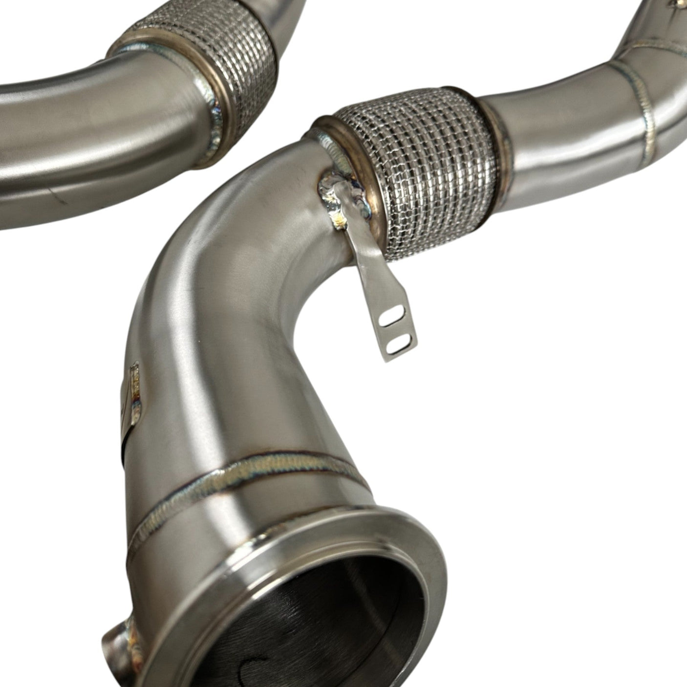 BMW N63R/N63B Catless Race Downpipes - M550i, 750i, M850i, X5, X6, X7