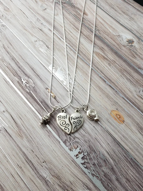 Best Friend Car Part Necklaces