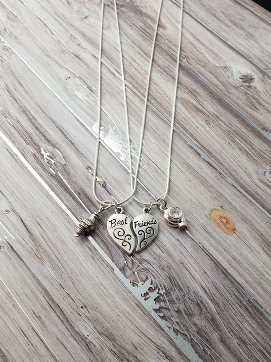 Best Friend Car Part Necklaces