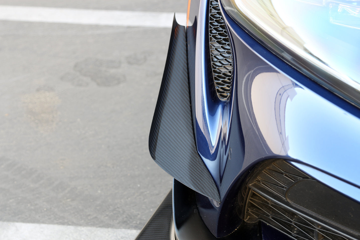 Toyota Supra A90/91 Carbon Fiber Front Bumper Canards 2020-2023
