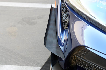 Toyota Supra A90/91 Carbon Fiber Front Bumper Canards 2020-2023