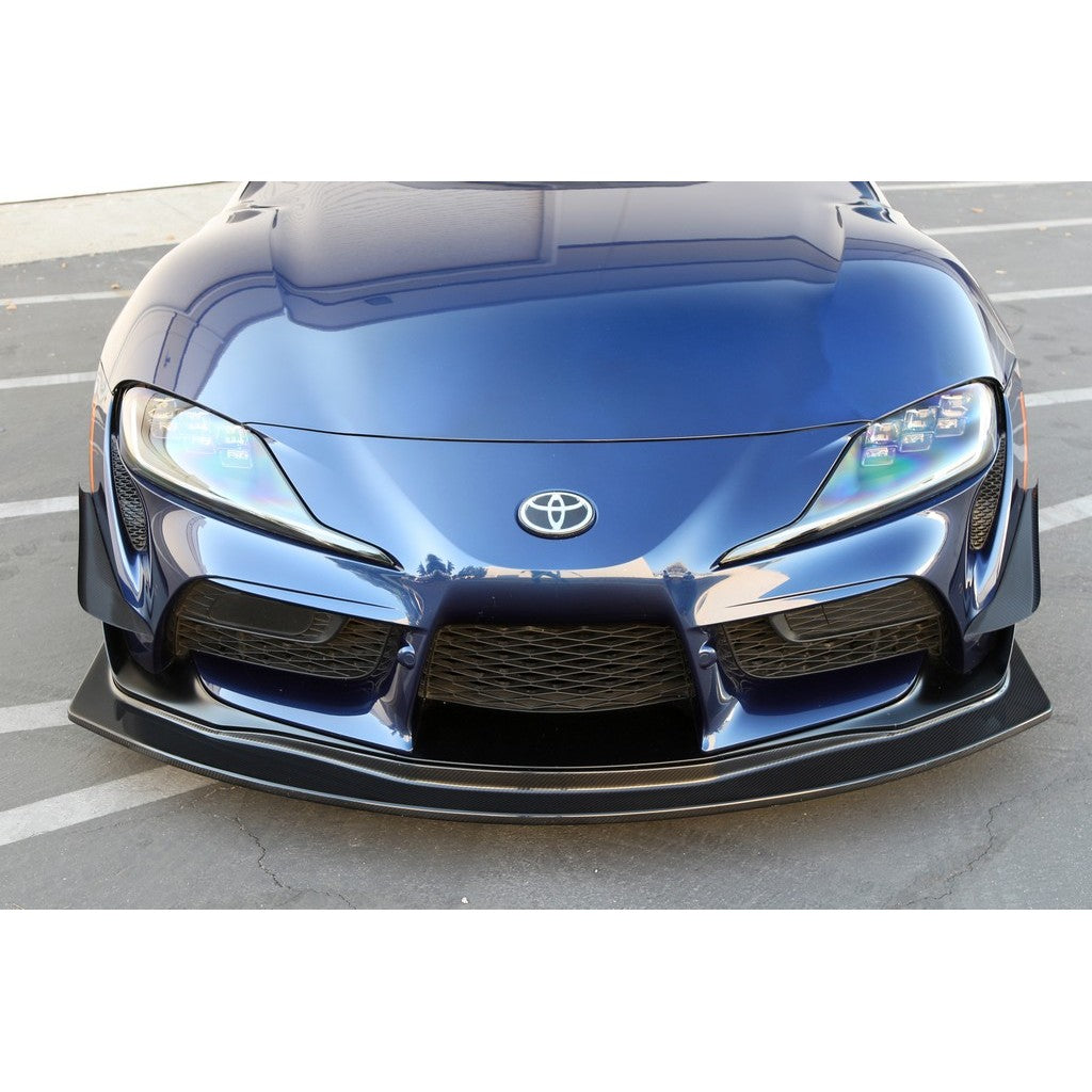 APR Performance Toyota Supra A90/91 Carbon Fiber Front Bumper Canards 2020-2023