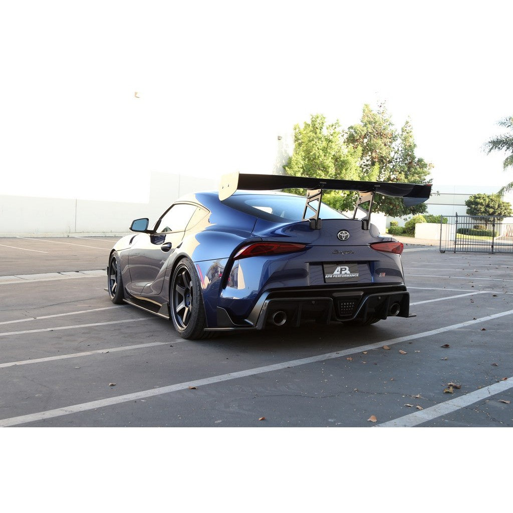 APR Performance GTC-500 71" Carbon Fiber Adjustable Wing Toyota Supra A90 | 91 2020-2023