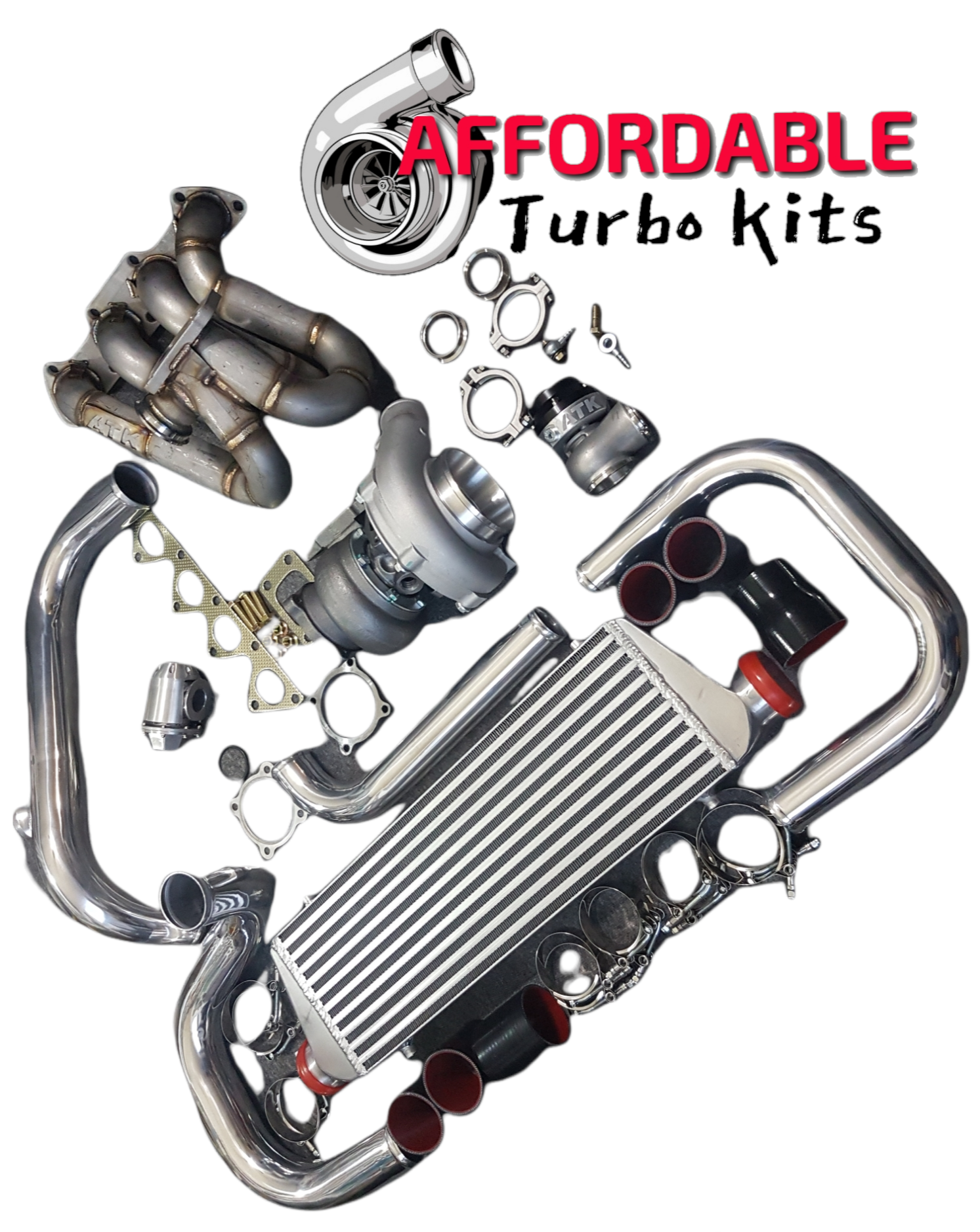 ATK Stage 2 Turbo Top Mount Kit B Series b16 b17 b18 b20
