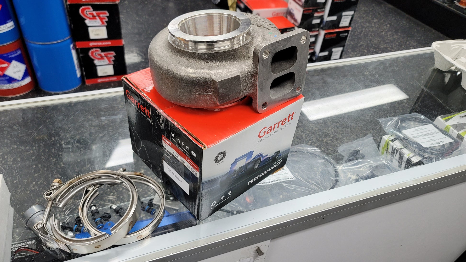 Garrett G42 Turbine Hsg Kit Div T4 / V-Band 1.15 A/R