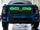 2018-2020 Ford F-150 and 2021-2022 Ford F-150 Raptor Quad BIG MOUTH "LIT KIT" Ram Air Intake Snorkels