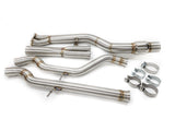 ARM Motorsports S55 Midpipe 3.5" RESONATED BMW M3 M4 F80 F82