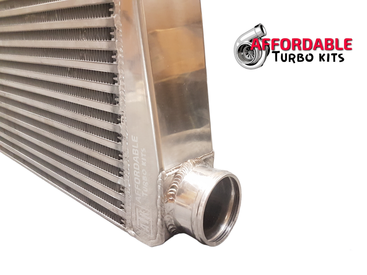 Affordable Turbo Kits ATK Street/Strip S3 Intercooler Side 2.5" inlet 2.5 inch outlet 3.2" core (300-600+hp) Bar & Plate Universal Honda Civic Del Sol CRX Prelude Accord Acura Integra