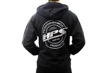 HPS 2022 Round Logo Zip-Up Hoodie, Black