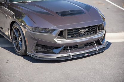 Ford Mustang Carbon Fiber Dark Horse Base Front Wind Splitter 2024 - 2024