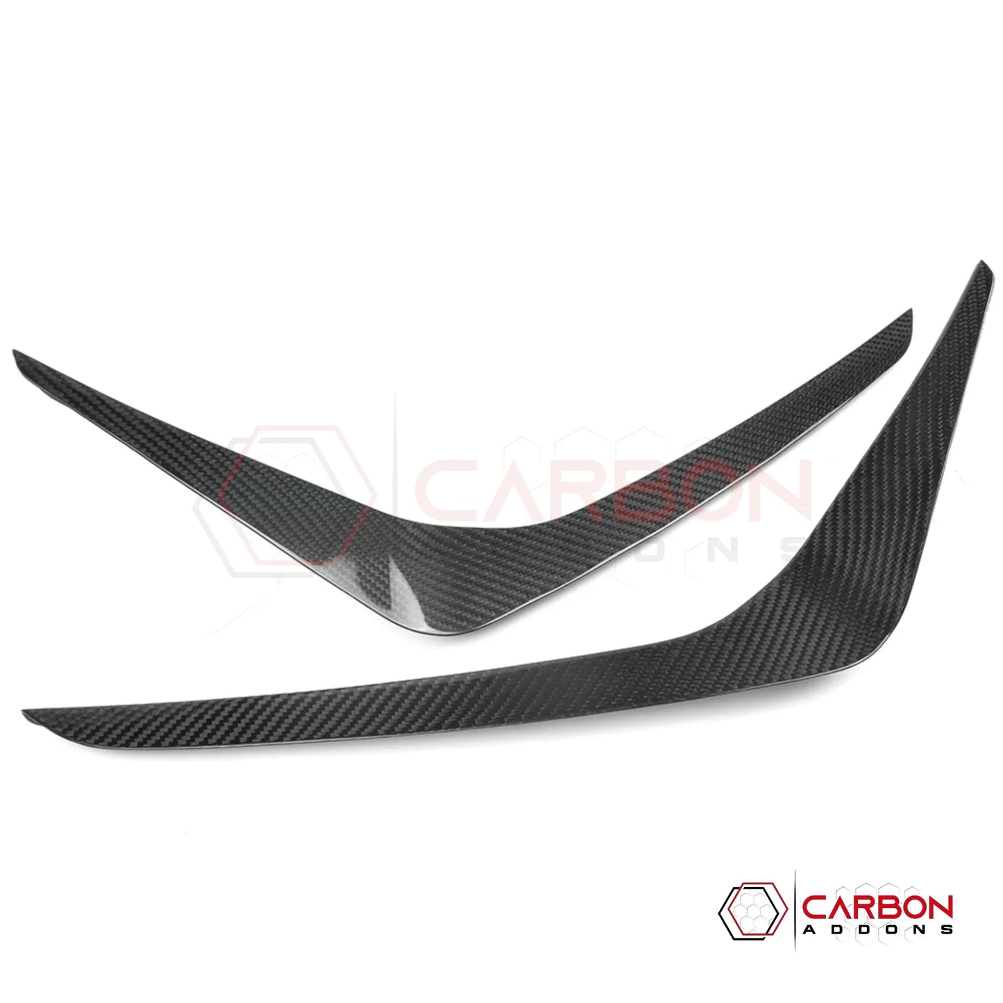 GT-Style Aero Canards for 2024+ Ford Mustang (Carbon Fiber or ABS)