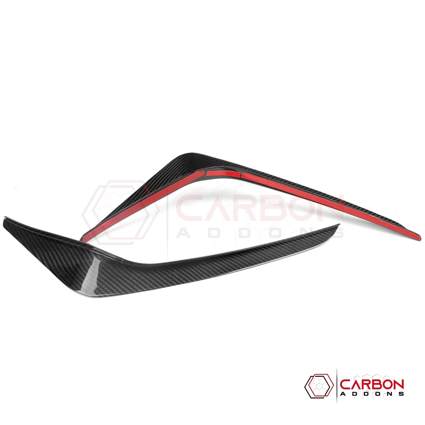 GT-Style Aero Canards for 2024+ Ford Mustang (Carbon Fiber or ABS)