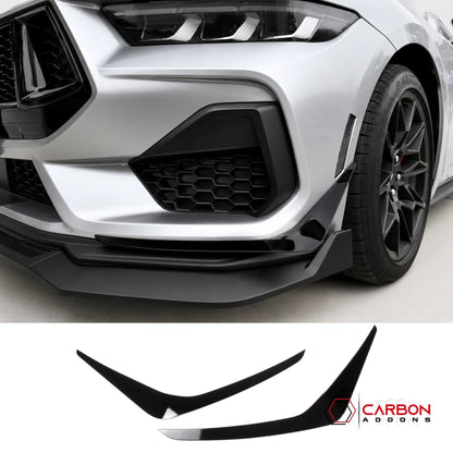 GT-Style Aero Canards for 2024+ Ford Mustang (Carbon Fiber or ABS)