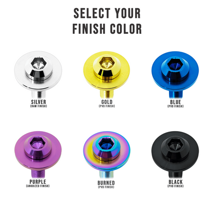 ZSPEC Dress-Up Bolts® Hardware Kit for the 2021+ Honda Grom Platform, Titanium