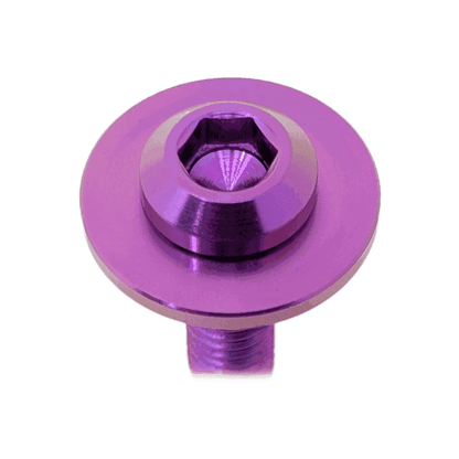 ZSPEC "Hand Brake & Adjuster" Fastener Kit for the Honda Grom, Grade-5 Titanium