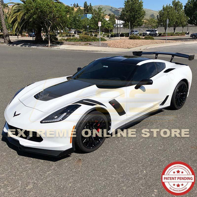 Corvette C7 ZR1 ZTK Conversion Rear Spoiler High Wing