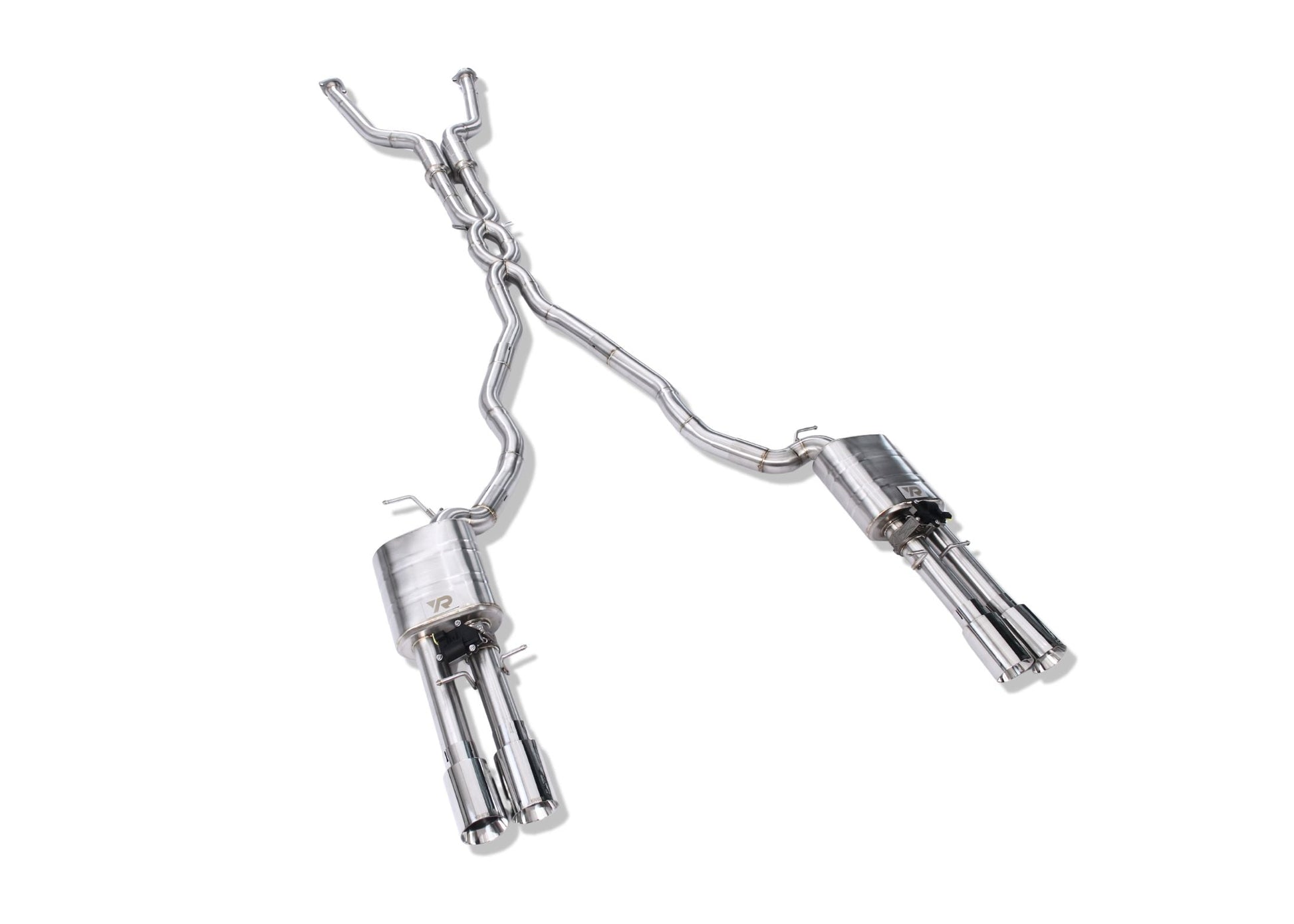 BMW E60 M5 E63 M6 Performance Exhaust System Double X-Pipe - Yonristic Performance