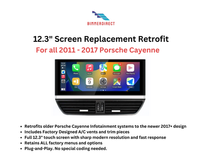 2011 - 2017 Porsche Modernization Kit (Newer Style Retrofit) Cayenne