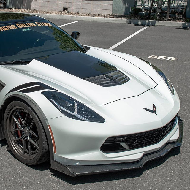 Corvette C7 Stage 2.5 ZR1 Conversion Extended Front Splitter