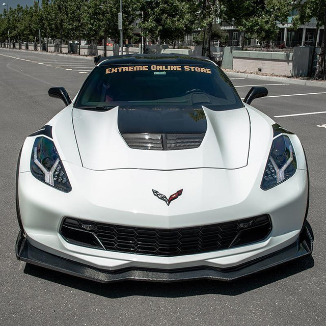 Corvette C7 Stage 2.5 ZR1 Conversion Extended Front Splitter