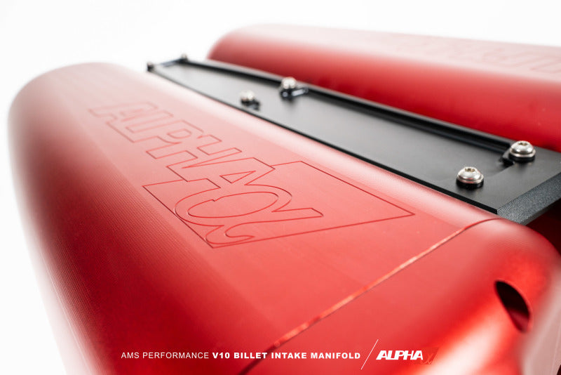 AMS Performance V10 Audi R8 / Lamborghini Huracan / Performante Billet Intake Manifold - CLR Anodize ALP.37.08.0001-1