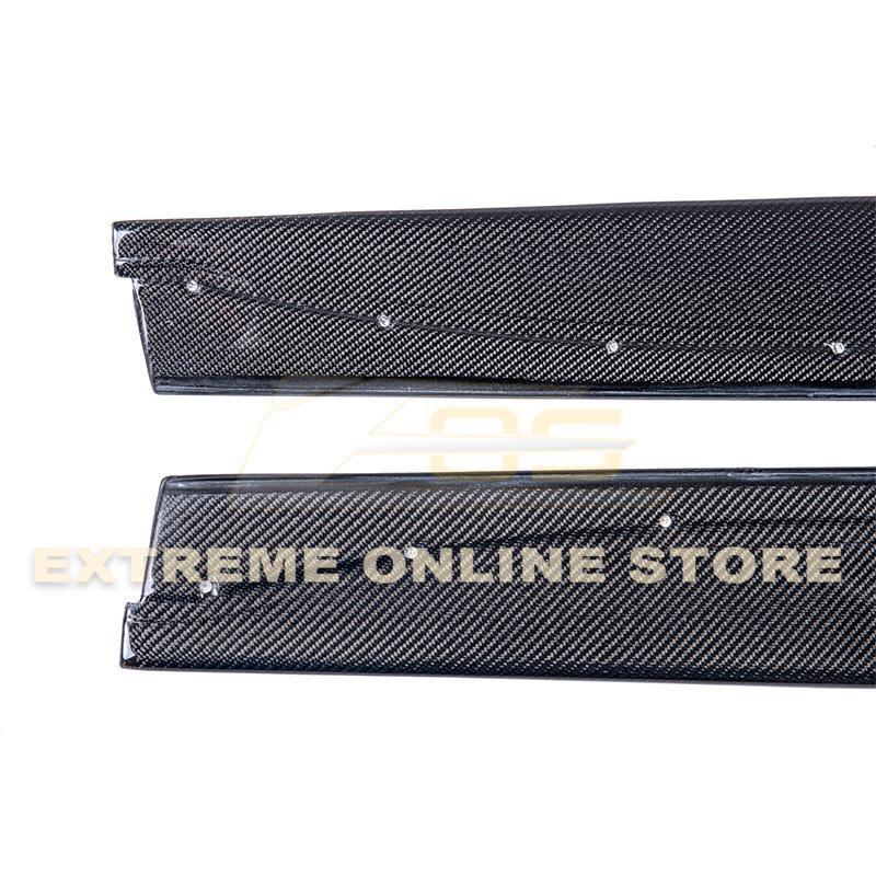 2015-20 BMW F82 M4 Extended Carbon Fiber Side Skirts Rocker Panels