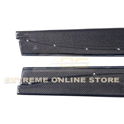 2015-20 BMW F82 M4 Extended Carbon Fiber Side Skirts Rocker Panels