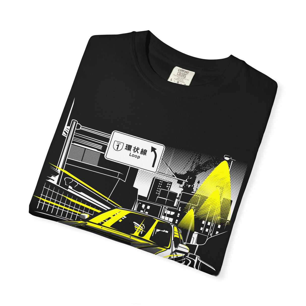 Loop Line Night Run T-Shirt – Honda Civic Kanjo Racer Edition