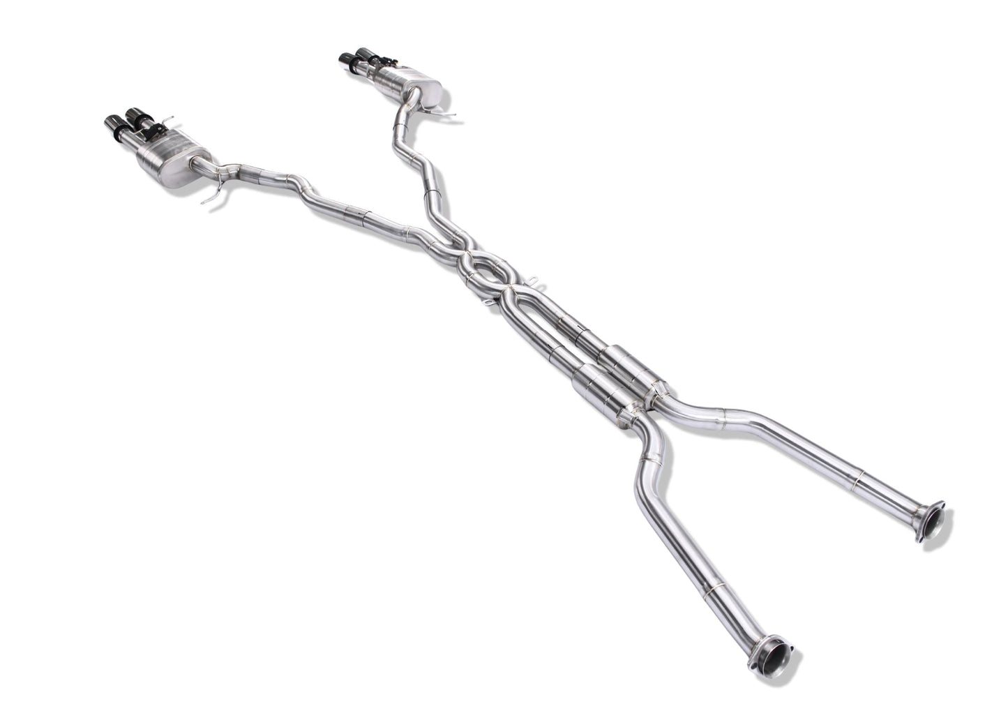 BMW E60 M5 E63 M6 Performance Exhaust System Double X-Pipe - Yonristic Performance