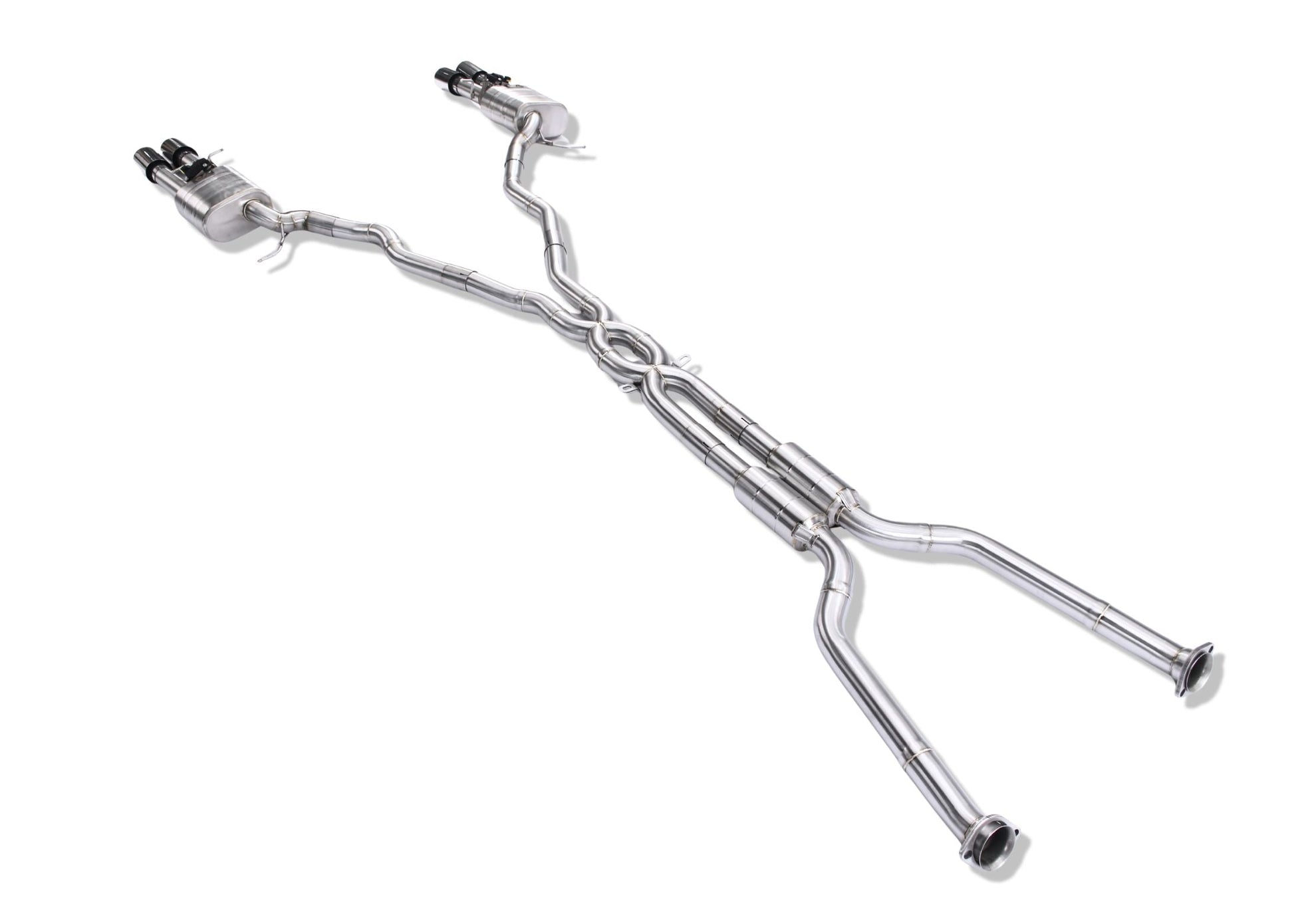 BMW E60 M5 E63 M6 Performance Exhaust System Double X-Pipe - Yonristic Performance