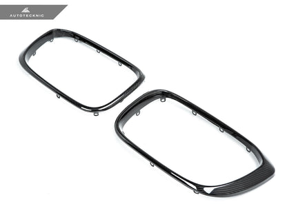 AutoTecknic Replacement Dry Carbon Grille Surround Set - G01 X3 | G02 X4 Pre-LCI