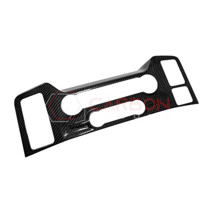 F150 2021-Up Dash Control Panel Trim Carbon Fiber Cover