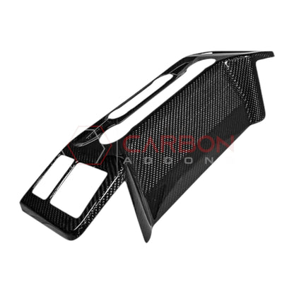 F150 2021-Up Dash Control Panel Trim Carbon Fiber Cover