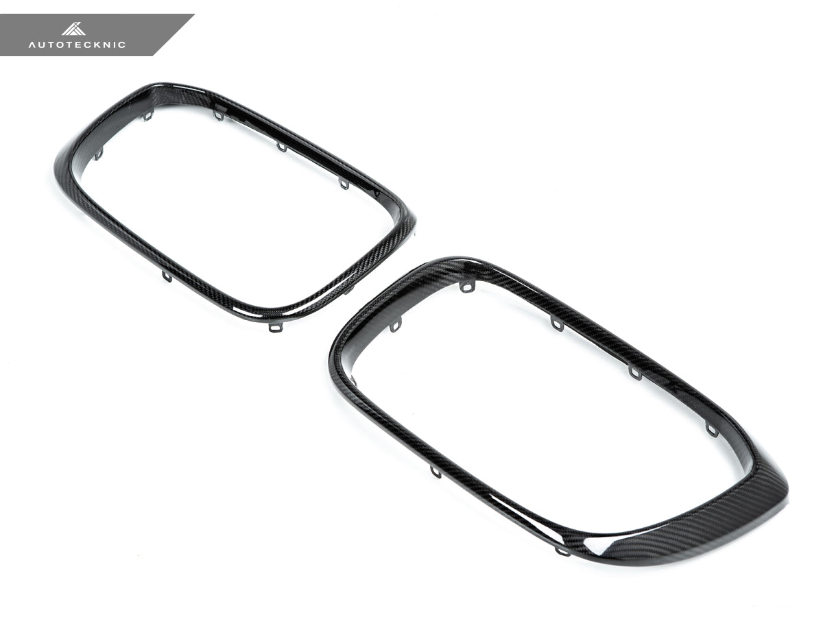 AutoTecknic Replacement Dry Carbon Grille Surround Set - F97 X3M | F98 X4M