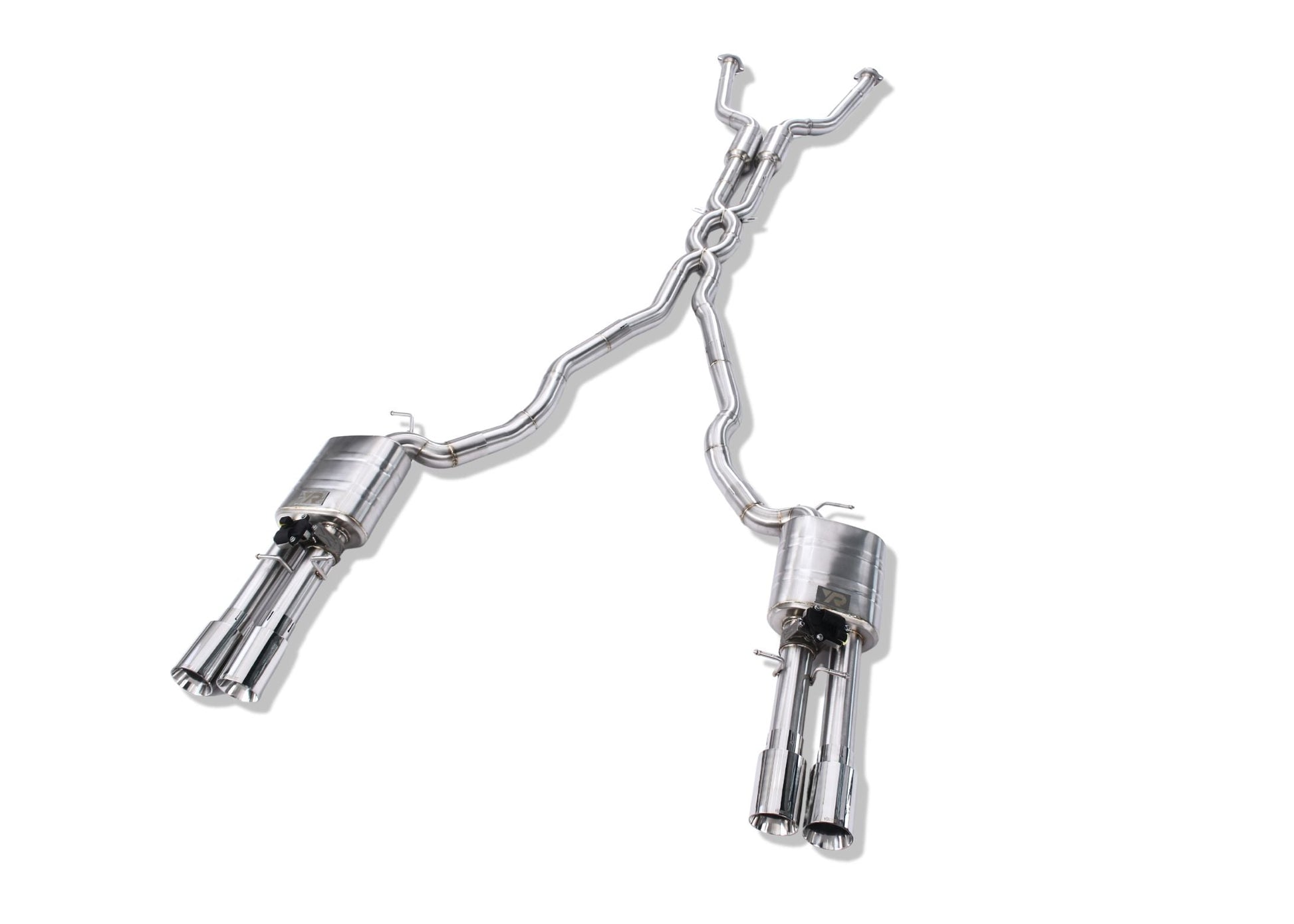 BMW E60 M5 E63 M6 Performance Exhaust System Double X-Pipe - Yonristic Performance