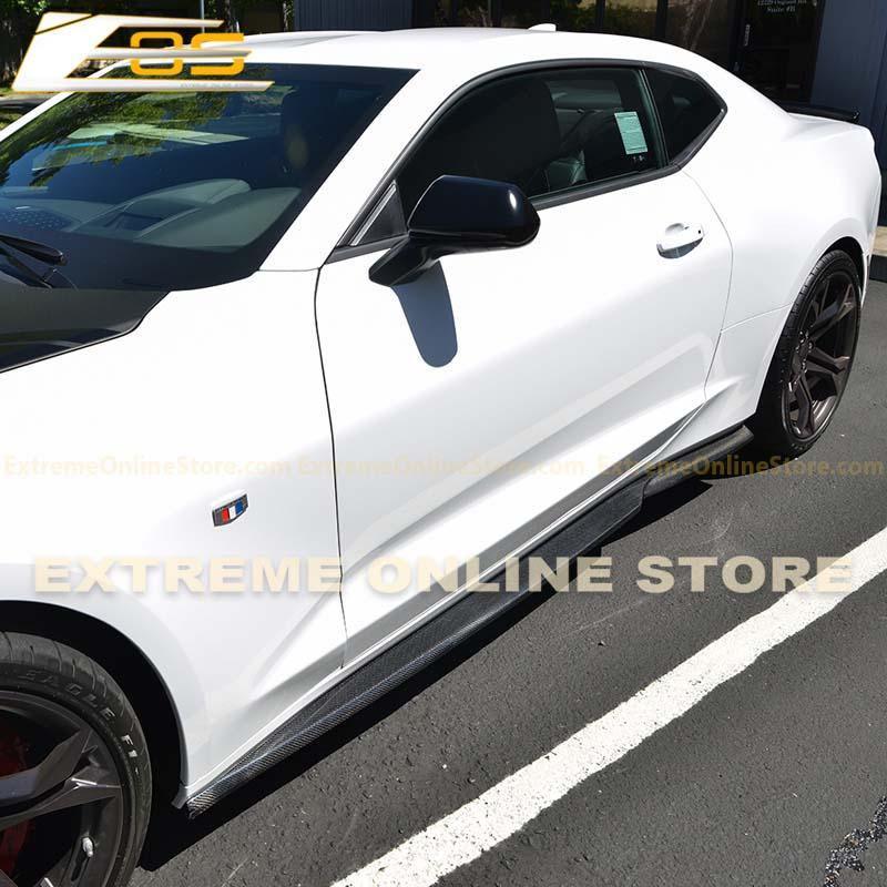 6th Gen Camaro T6 Front Splitter Lip & Side Skirts Rocker Panels