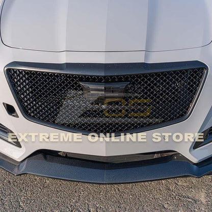 2014-19 Cadillac CTS Carbon Fiber Front Splitter & Side Skirts