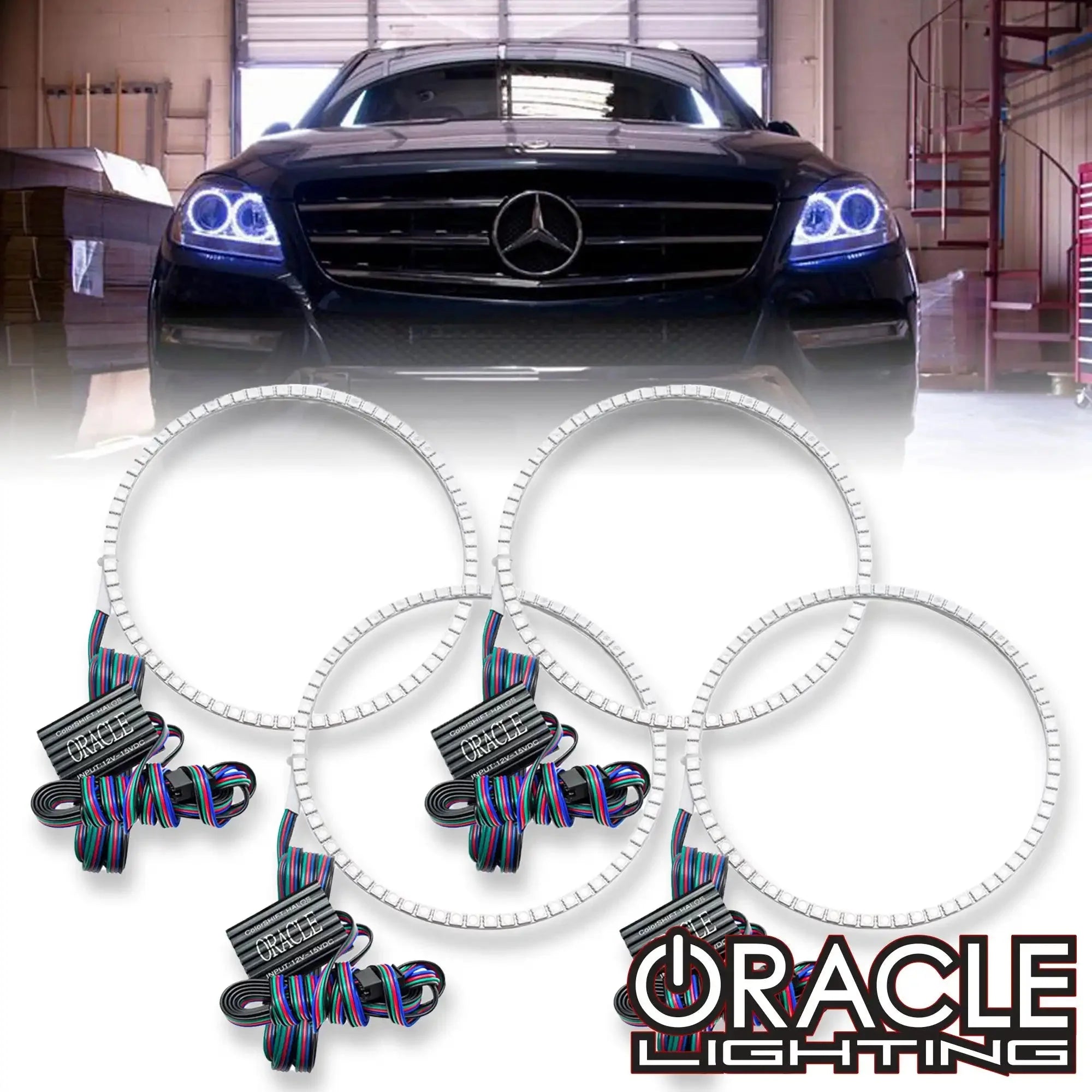 ORACLE Lighting 2006-2012 Mercedes ML Class LED Headlight Halo Kit