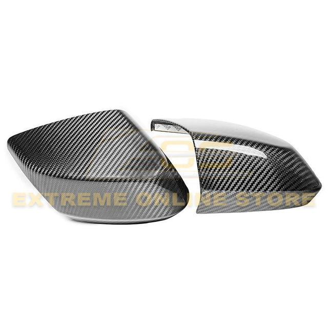 Corvette C8 Carbon Fiber Upper Mirror Covers