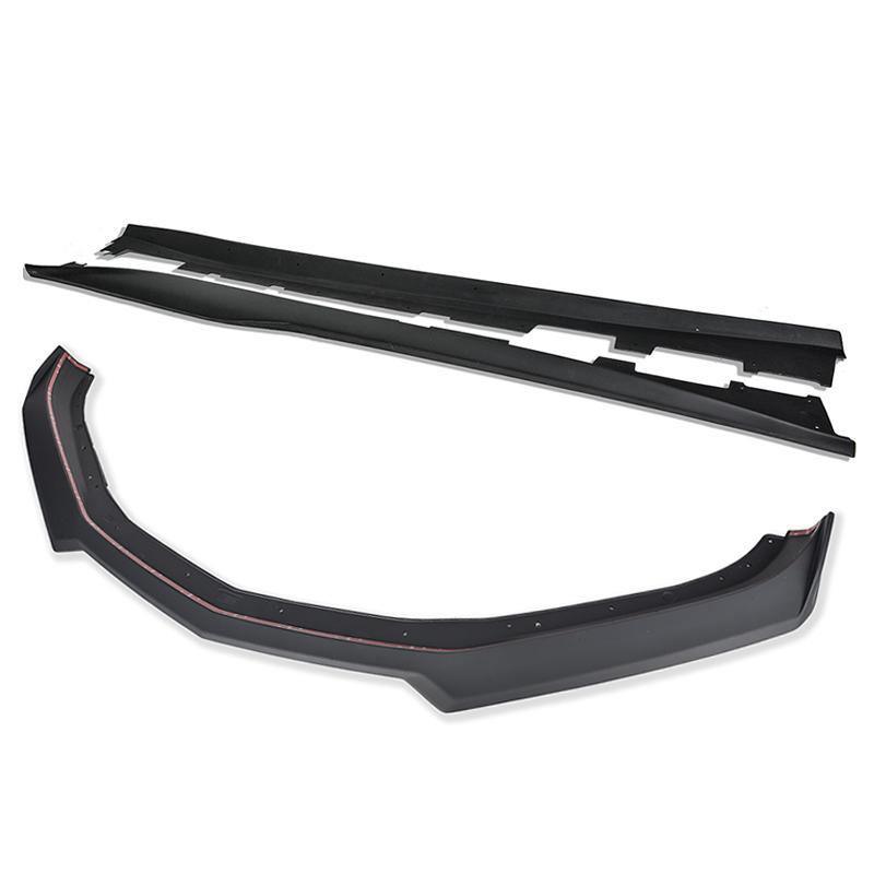 6th Gen Camaro Facelift 1LE Front Splitter Lip & Side Skirts