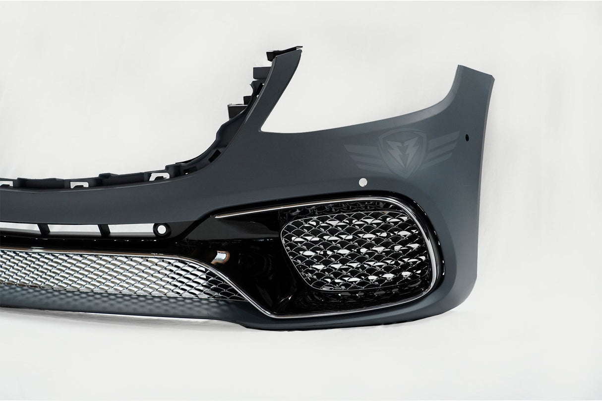 2018-2020 Mercedes Benz (W222) Facelift S-Class to S65 AMG Style Front Bumper Conversion Kit
