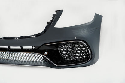 2018-2020 Mercedes Benz (W222) Facelift S-Class to S65 AMG Style Front Bumper Conversion Kit