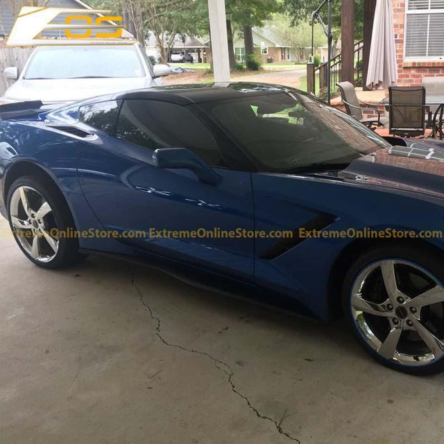 Corvette C7 Stingray / Z51 Carbon Flash Side Skirts Rocker Panels