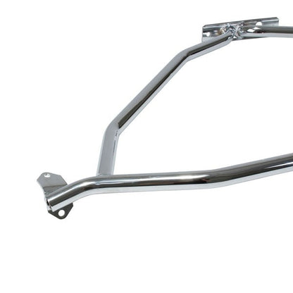 Ford Mustang Strut Tower Brace Powder Coated Chrome Finish 86-93