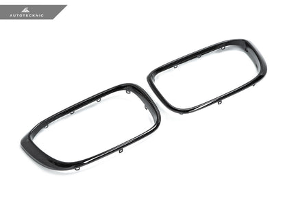 AutoTecknic Replacement Dry Carbon Grille Surround Set - G01 X3 | G02 X4 Pre-LCI