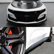 2019-Up Camaro RS / SS 6th Gen Facelift 1LE Front Splitter Lip & Side Skirts